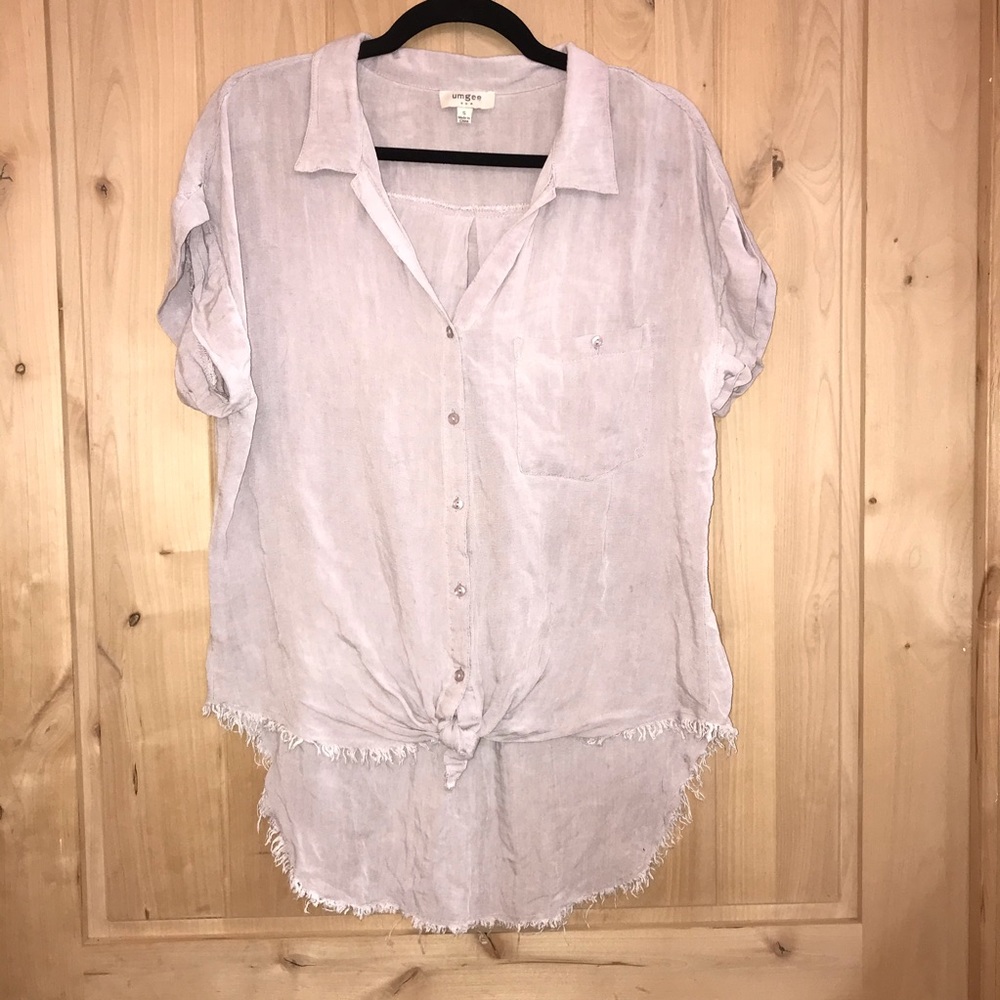 Umgee lavender shirt
